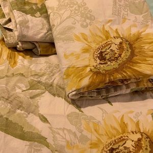 Pottery barn duvet set